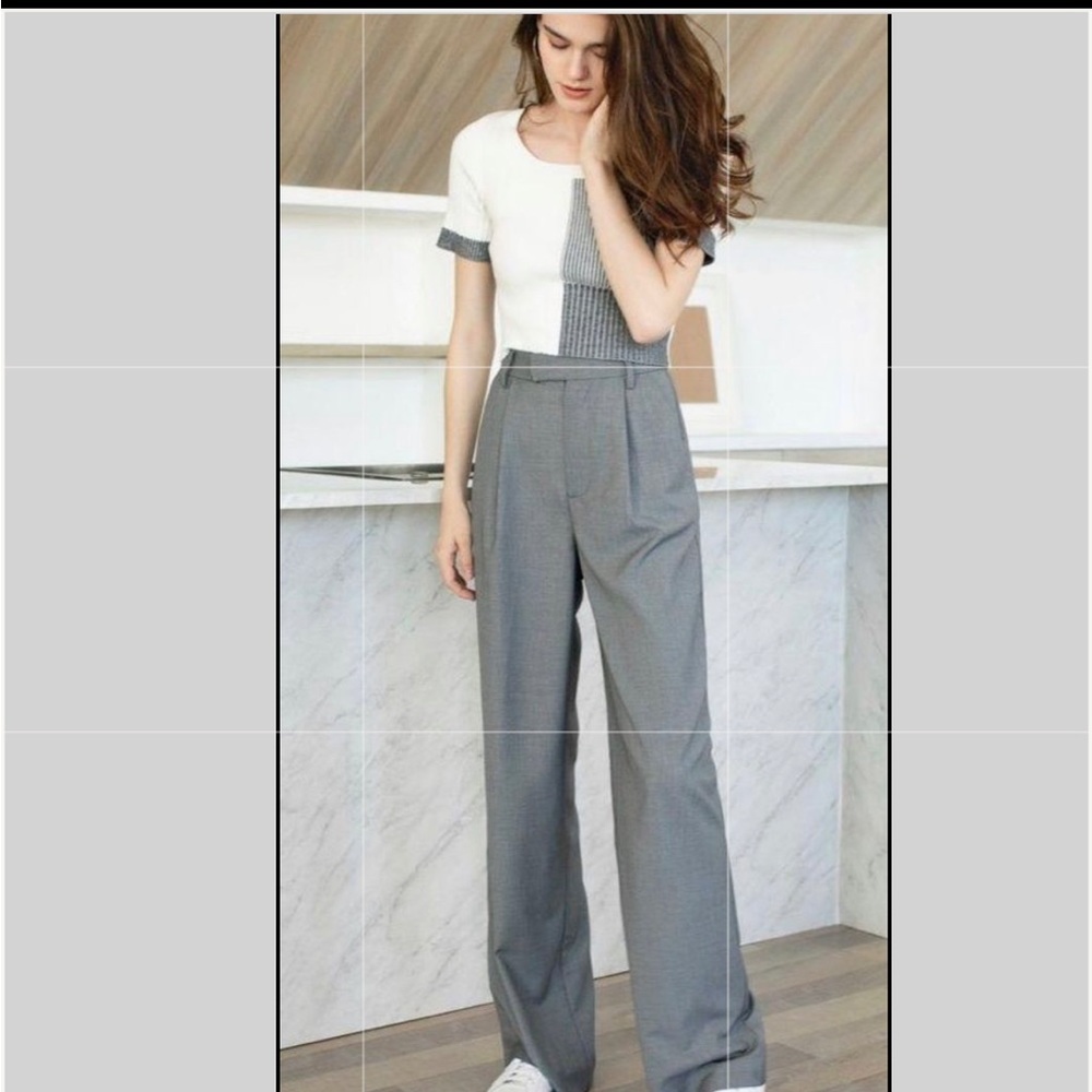 J.ing Grey Trousers